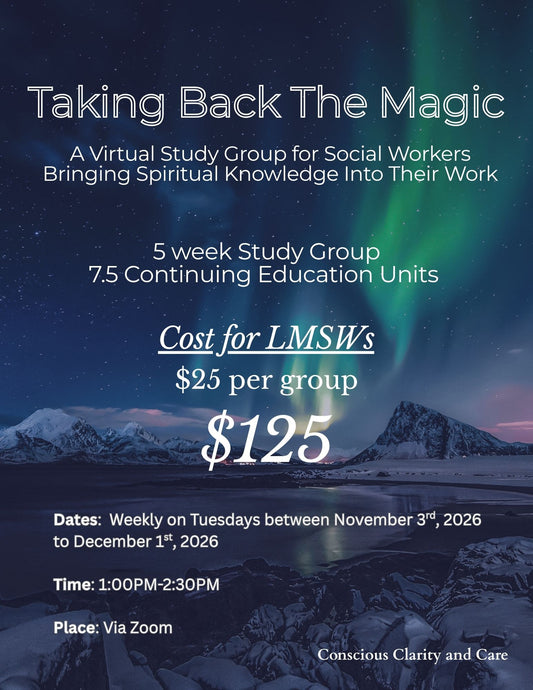 Taking Back The Magic-Virtual Study Group-LMSW