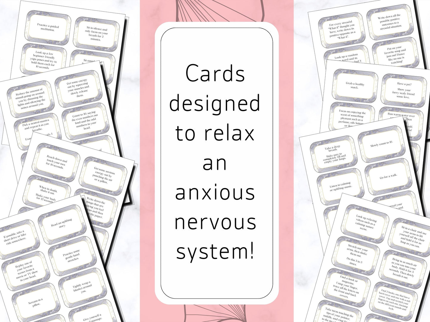 Coping Skill Cards- Digital PDF