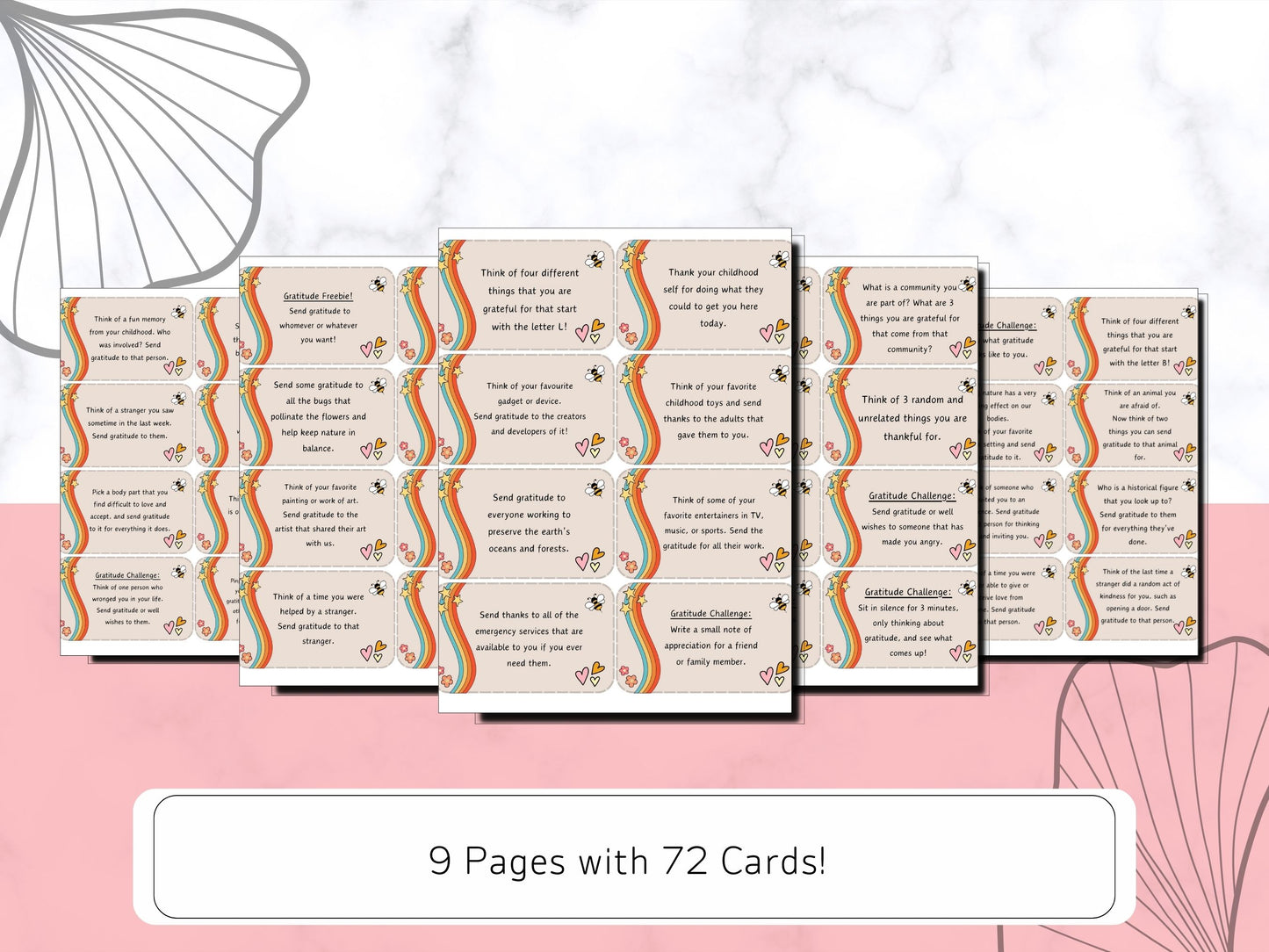 Gratitude Cards! -Digital Download