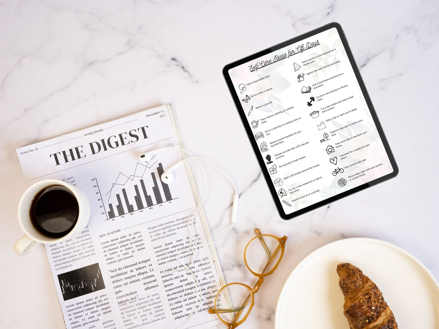 Self-Care Ideas-PDF Download