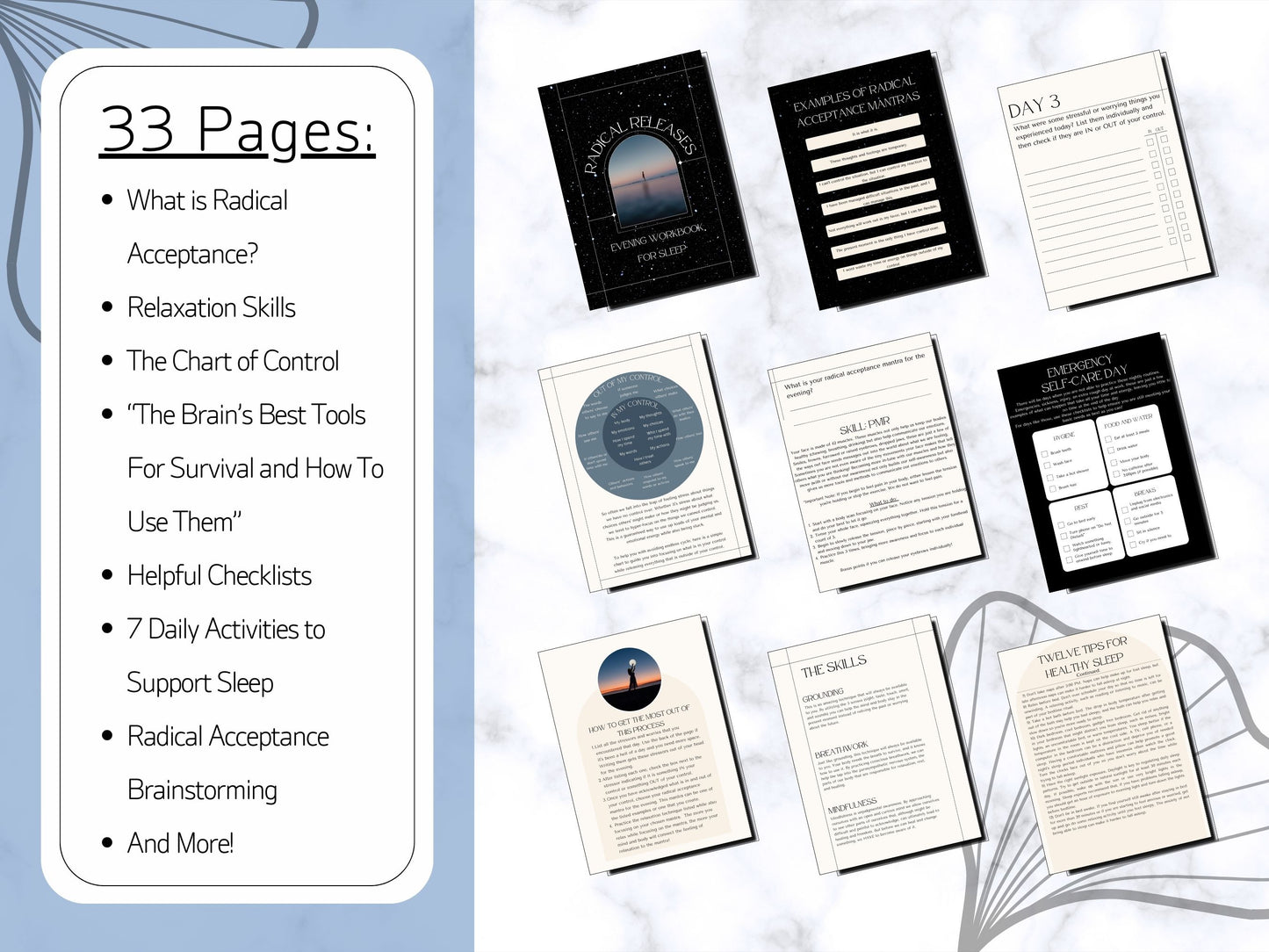 Radical Releases Evening Workbook -Digital PDF