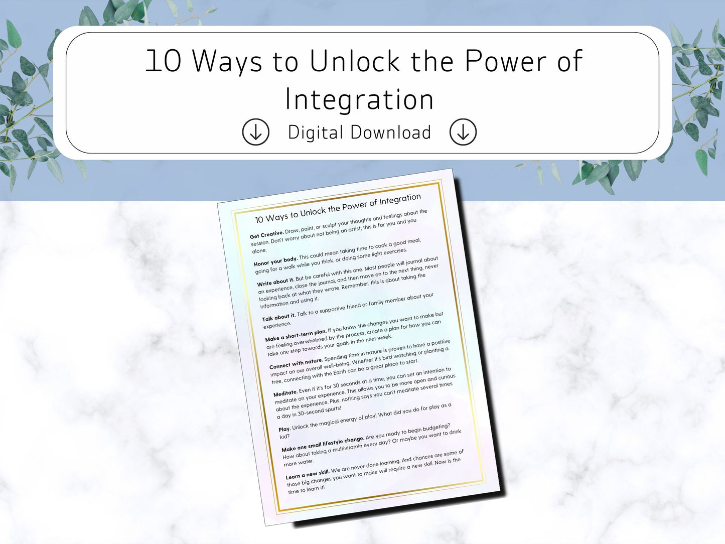 FREE 10 Ways to Unlock the Power of Integration